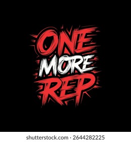 Fitness motivational graffiti typography t-shirt design print