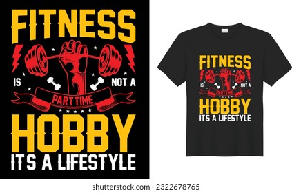 La tipografía motivacional de fitness Diseño de camisetas editable Print Perfect Vector. El ejercicio de gimnasia personalizado merchandising Workout color shirt mug, chicos y chicas, plantilla de diseño y concepto.