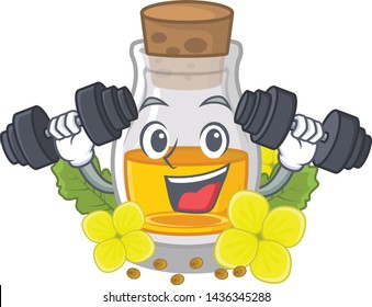 Fitness mustard oil packaged in carton bottle