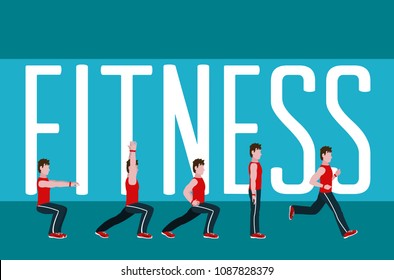 Fitness people lifestyle
