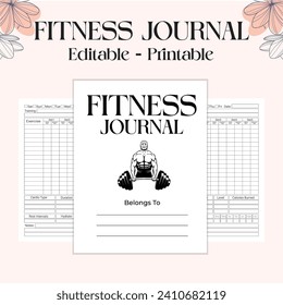 Vorlage des Fitnessplaners für den Trainingsplan