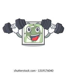 Fitness power socket in the character shape