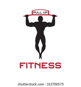 Fitness Pull Up Bands Vector Illustration