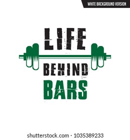 Fitness Quotes & Slogan. 100% vector Best for clothing t shirt design, sticker poster and other.