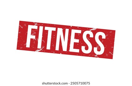 FITNESS rubber stamp vector illustration on white background. FITNESS rubber stamp