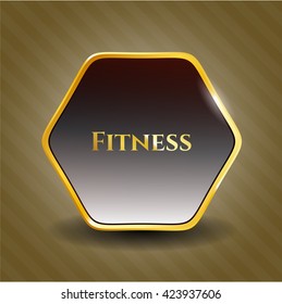 Fitness shiny badge