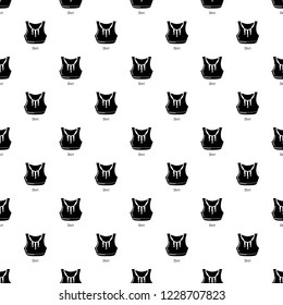 Fitness shirt women pattern vector seamless repeating for any web design
