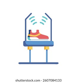 Fitness Smart Weighted Jump Trainer Icon. Design of Fitness and Gym Icons.