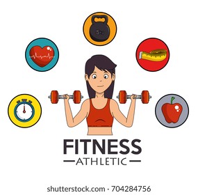 Fitness sport and gym design