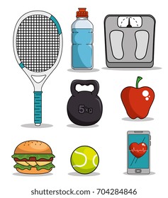 Fitness sport and gym design