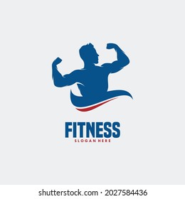 Fitness sport gimnasia Diseño de logotipos