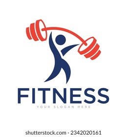 Fitness Sport Logo Design Illustration