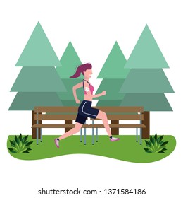 fitness sport train cartoon