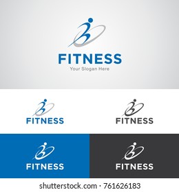Fitness and sports logo