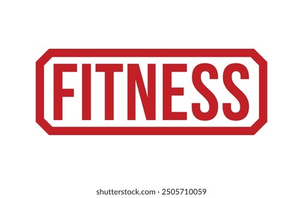 FITNESS stamp red rubber stamp on white background. FITNESS stamp sign. FITNESS stamp.