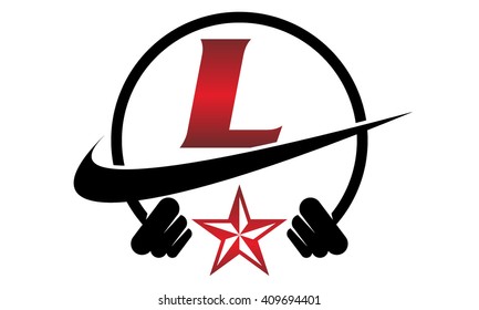 Fitness Stars Letter L