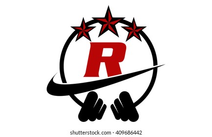 Fitness Stars Letter R