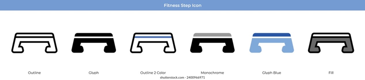 Icono del vector de aptitud física