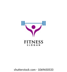 Fitness Strong Logo Vector