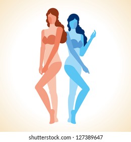 fitness style vector