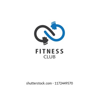 Fitness symbol illustration