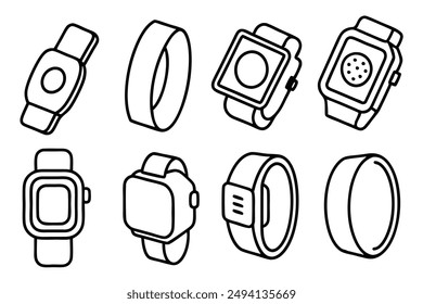 Fitness Tracker Art Innovative Line Art Illustration Ideas Trends