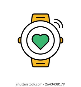 Fitness Tracker Icon vector stock illustration