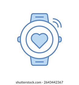 Fitness Tracker Icon vector stock illustration