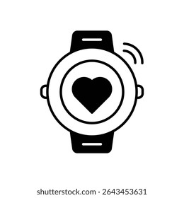 Fitness Tracker Icon vector stock illustration