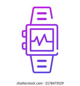 fitness tracker Modern concepts design, vector illustration