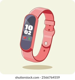 fitness tracker or smart watch with bracelet