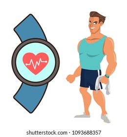 Fitness tracker smartwatch