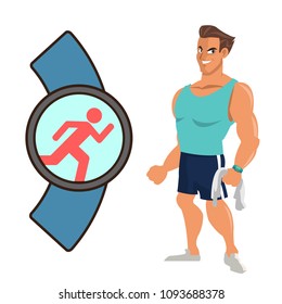 Fitness tracker smartwatch