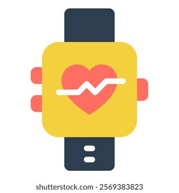 Fitness Tracker Urban Lifestyale icon illustration