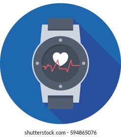 Fitness Tracker Vector Icon