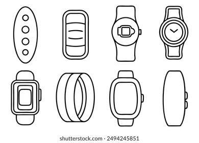 Fitness Trackers Innovative Line Art Illustration Ideas Trends