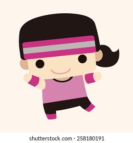 fitness trainer theme elements