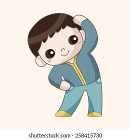 fitness trainer theme elements