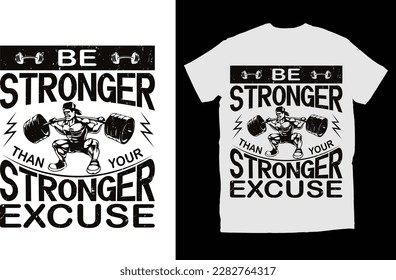 Fitness T-shirt design and Custom t shirt