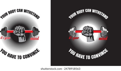 fitness t-shirt design { gym t-shirt design } 