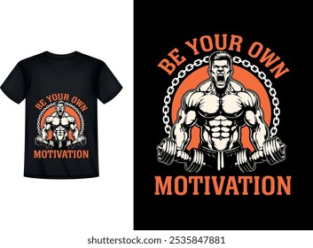 Fitness T-shirt Design. gym T-shirt Design