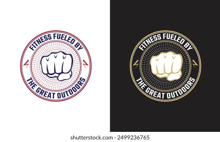 Diseño de camiseta de fitness, Paquete de diseño de camiseta de gimnasio, Diseño de camiseta inspiradora de entrenamiento, Diseño de camiseta de fitness caro, Fitness alimentado por el aire libre, Vector para camisa.