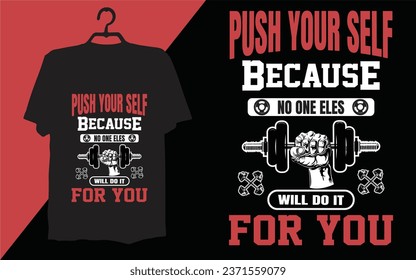 Fitness T-shirt design ( Fitness lover ) 