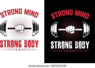 Fitness T-Shirt Design. Trainieren Sie Ihren harten Aufenthalt demütig. Fitness ist die beste Reichweite.