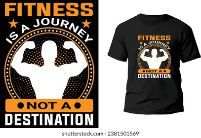 Archivo vectorial de diseño de camiseta de fitness