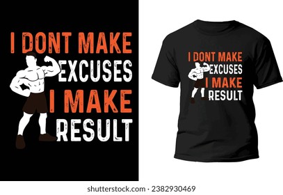 Fitness T-Shirt Design vector file