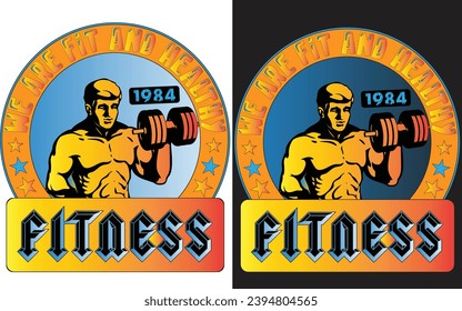 Fitness T-Shirt Design.
 
We Are Fit And Health.
 svg