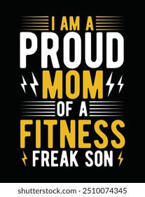 fitness typography t-shirt design , custom t shirt design