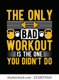 fitness typography t-shirt design , custom t shirt design