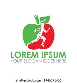 fitness vector , athletic logo vector